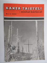 Kansa Taisteli 1959 nr 2, sis. mm. seur. artikkelit; Aino Marja Räsänen-Lemaitre - Klo 3.30, Reino Lämsä - Piiri pieni pyörii, Leo Y. Helle - Juhannusaaton