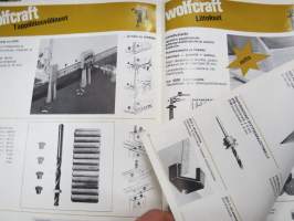 Wolfcraft - tuhattaiturin askartelusarja -myyntiesite / brochure
