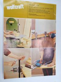 Wolfcraft - tuhattaiturin askartelusarja -myyntiesite / brochure