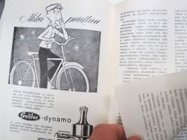 Polkupyörä ja minä - Polkupyöräkauppiaiden Liitto ry:n toimesta julkaistu polkupyörien ja pyöräilyn yleinen huolto- säilytytys- ja käyttöohje -bicycle driving &amp; care