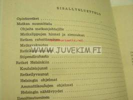 Opintoretket 1955 Suomen Matkailijayhdistys