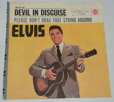 Elvis Devil in Disguise singlen kansi, ei levyä