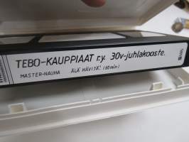Tebo-kauppiaat ry 30 vuotta juhlallisuuksien nauhoite 1997 -videonauha / VHS-kasetti (alkuperäinen master-nauha)