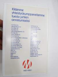 Tebo-kauppiaat ry 20 vuotta juhla- ja kokoustilaisuudet 11-13.12.1987 Hotelli Rosendahl, Tampere nauhoite -videonauha / VHS-kasetti