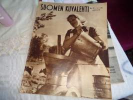 Suomen Kuvalehti 1951 no 30. (21.7.)luontoa oppimassa, Tukholman suomalaiset heräävät