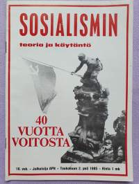 Sosialismin teoria ja käytäntö - 40 vuotta voitosta. 1985 N:o 18.