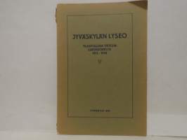 Jyväskylän Lyseo - Tilastollisia tietoja lukuvuodelta 1915-1916