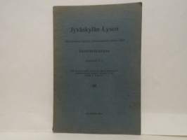 Jyväskylän Lyseo - Tilastollisia tietoja lukuvuodelta 1909-1910