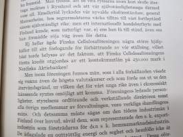 Finska Cellulosaföreningen 1918-1943 - Kort återblick på cellulosaindustrins uppkomst och utveckling i Finland samt på finska Cellulosaföreningens