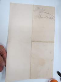 Bevis - Att sjömannen Johan Gabrielsson från Waihekylä by i Welkua... jungman på sumpen Linta i handelssjöfart emellan finska och svenska hamnar... 1889 -asiakirja