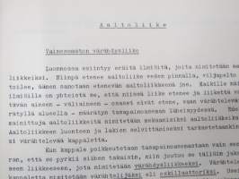 Teknillisen opiston fysiikka - Mekaanisista värähtelyistä ja aalloista, Äänestä, Sähkömagneettisista värähtelyistä ja aalloista, Valosta, Atomien rakenteesta