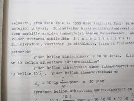 Teknillisen opiston fysiikka - Mekaanisista värähtelyistä ja aalloista, Äänestä, Sähkömagneettisista värähtelyistä ja aalloista, Valosta, Atomien rakenteesta