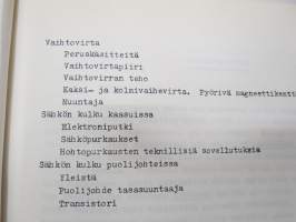 Teknillisen opiston fysiikka - Sähköoppi
