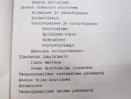 Fysiikan luennot - Lämpöoppi