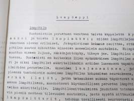 Fysiikan luennot - Lämpöoppi