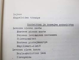 Fysiikan luennot - Mekaniikka