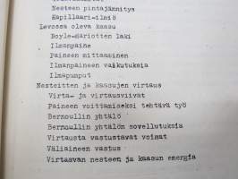 Fysiikan luennot - Mekaniikka