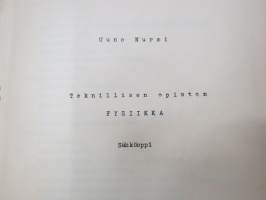 Teknillisen opiston Fysiikka - Sähköoppi