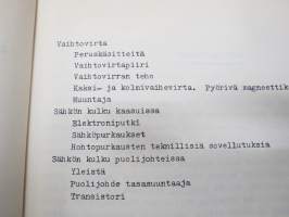 Teknillisen opiston Fysiikka - Sähköoppi