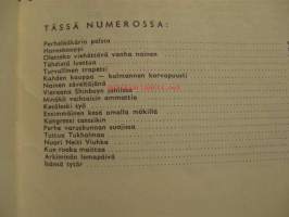 Viuhka 1958 nr 8 (artikkeli: Isänsä tytär, Sara Churchill)