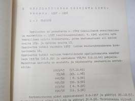 Turun Teknillinen Oppilaitos - Teknillinen Opisto - Teknillinen koulu kertomus lukuvuodesta 1957-1958