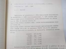 Turun Teknillinen Oppilaitos - Teknillinen Opisto - Teknillinen koulu kertomus lukuvuodesta 1957-1958