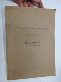 Turun Teknillinen Oppilaitos - Teknillinen Opisto - Teknillinen koulu kertomus lukuvuodesta 1958-1959