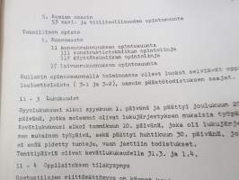 Turun Teknillinen Oppilaitos - Teknillinen Opisto - Teknillinen koulu kertomus lukuvuodesta 1958-1959