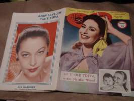 Ajan Sävel 1958 nr 4, tähtikuva Ava Gardner