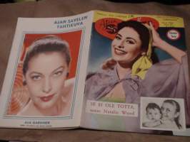 Ajan Sävel 1958 nr 4, tähtikuva Ava Gardner