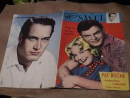 Ajan Sävel 1959 nr 4 Sandra Dee, JohnSaxton, Pat Boone, Paul Newman