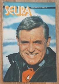 Seura 1963 nr 19  kansi  Gary Grant. kuvineen: Jacques-Yves Cousteau,