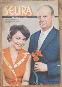 Seura 1963 nr 27  kansi  Eila Peitsalo Matti Hälli, Georges Simenon, Kuusamon koskilla, Annikki Arni