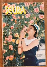 Seura 1963 nr 30  kansi tyttö ruusupuu ja Oiva Paloheimo, Agatha Christie, nori taikuri