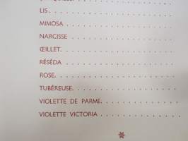 Charabot &amp; Cie, Grasse - Produits odorants naturels -company presentation &amp; catalog of products -hajusteainetehtaan tuotannon esittely- ja tuotekirja