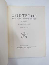Epiktetos - Handbok i livets konst