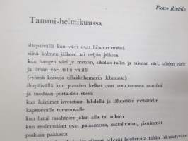 Parnasso 1961 nr 8, Paavo Rintala runoja, Kulttuurikysymyksiä Neuvostoliiton puoluekongressissa, Manfred Peter Hein, Jaakko Ahokas - Memento mori, ym.