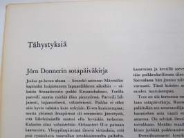 Parnasso 1961 nr 5, Marju Tuurna runoja, aarni Krohn, Federico Garcia Lorca´n runous, Seppo Nummi - Tonio Krögerin teemat, Jörn Donnerin sotapäiväkirja, ym.