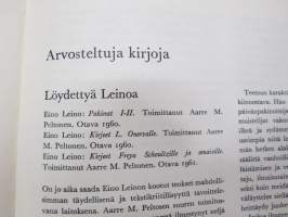 Parnasso 1961 nr 5, Marju Tuurna runoja, aarni Krohn, Federico Garcia Lorca´n runous, Seppo Nummi - Tonio Krögerin teemat, Jörn Donnerin sotapäiväkirja, ym.