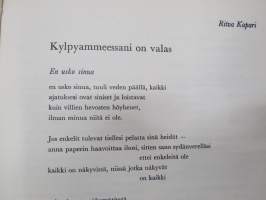 Parnasso 1963 nr 5, Ritva Kapari - runoja, Paavo Rintala - Kirjailijan maantieto, Onerva Vartiainen - Rapukestit, Erkki Ahonen - Rajaamisharhat, ym.