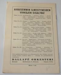 Harmonikkaorkesteri Dallapé tanssiuutuuksia 27