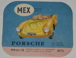Porsche Paulig keräilykortti