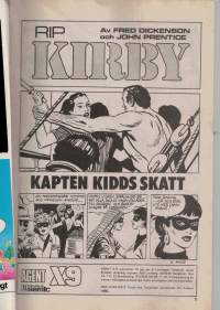 AGENT X9, numero 11 / 1980. Ruorsinkielinen