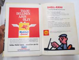 Uusi Autokirja 19. painos, mukana mm. vuoden 1961 henkilöautokuvasto