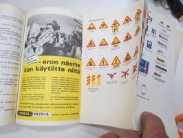 Uusi Autokirja 19. painos, mukana mm. vuoden 1961 henkilöautokuvasto