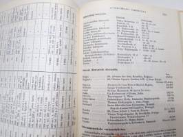 Uusi Autokirja 19. painos, mukana mm. vuoden 1961 henkilöautokuvasto