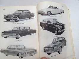 Uusi Autokirja 19. painos, mukana mm. vuoden 1961 henkilöautokuvasto