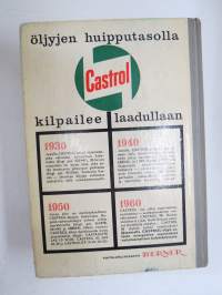 Uusi Autokirja 19. painos, mukana mm. vuoden 1961 henkilöautokuvasto