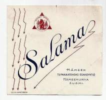 Salama   - tupakkaetiketti