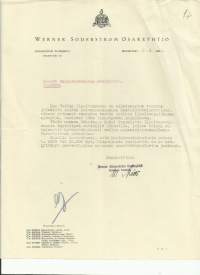 WSOY 1929  - firmalomake